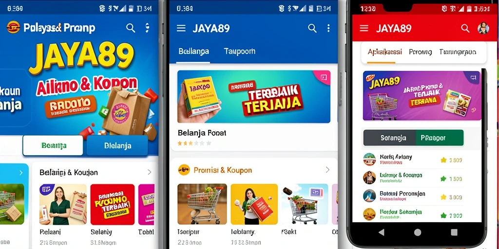 Tampilan antarmuka JAYA89 yang mudah digunakan untuk mencari kupon.